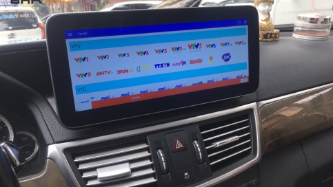 Màn hình DVD Android xe Mercedes E Class W212 (E200, E250, E300) 2009 - 2012 | Màn hình nguyên khối Flycar